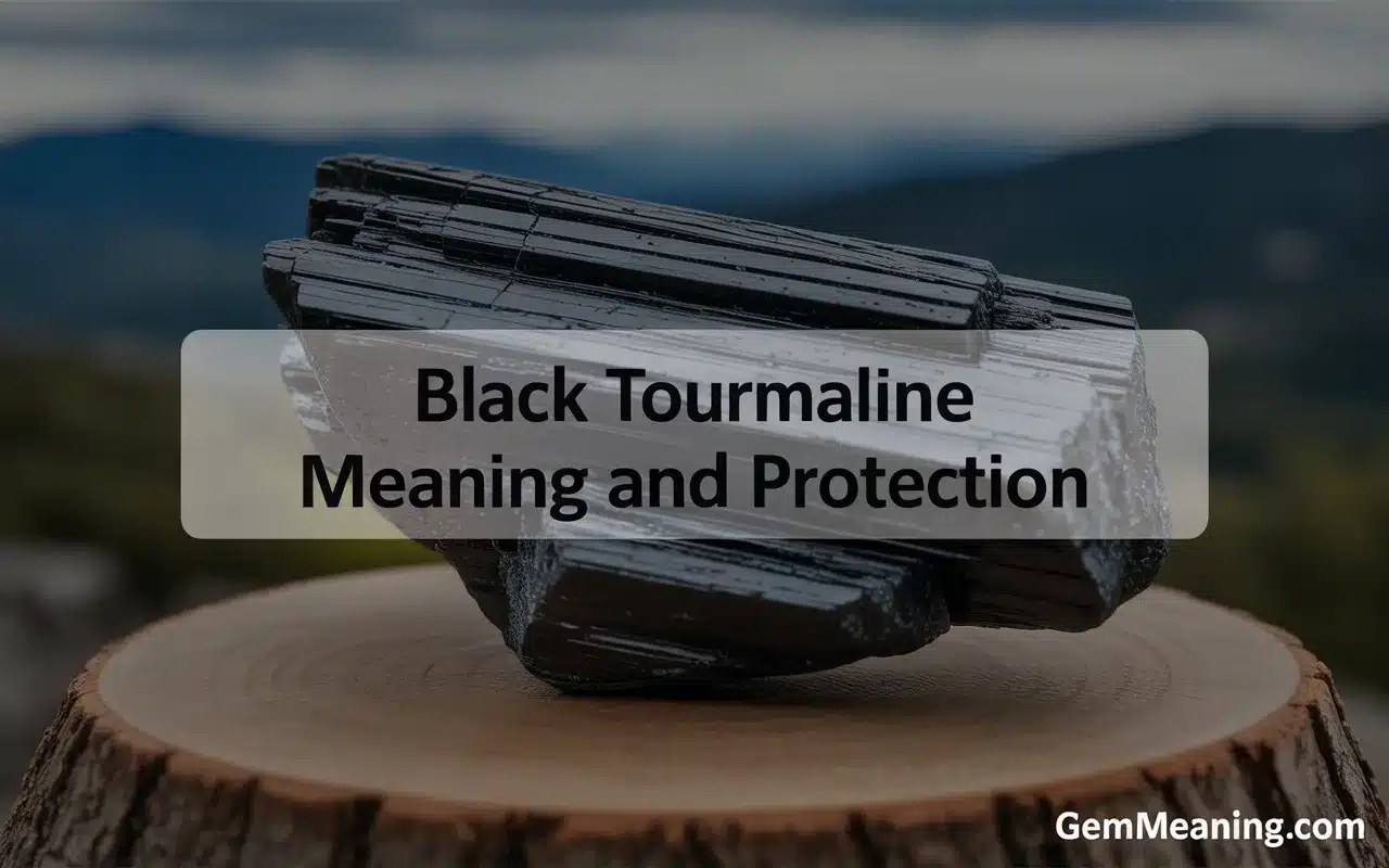 Black Tourmaline Meaning and Protection