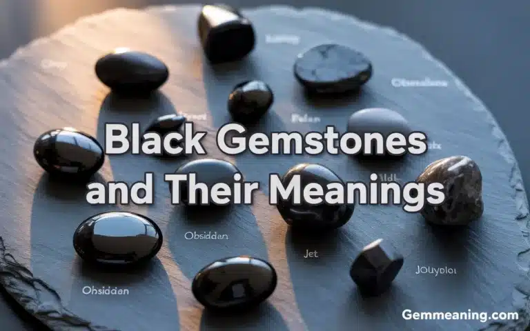 Black Gemstones and Their Meanings