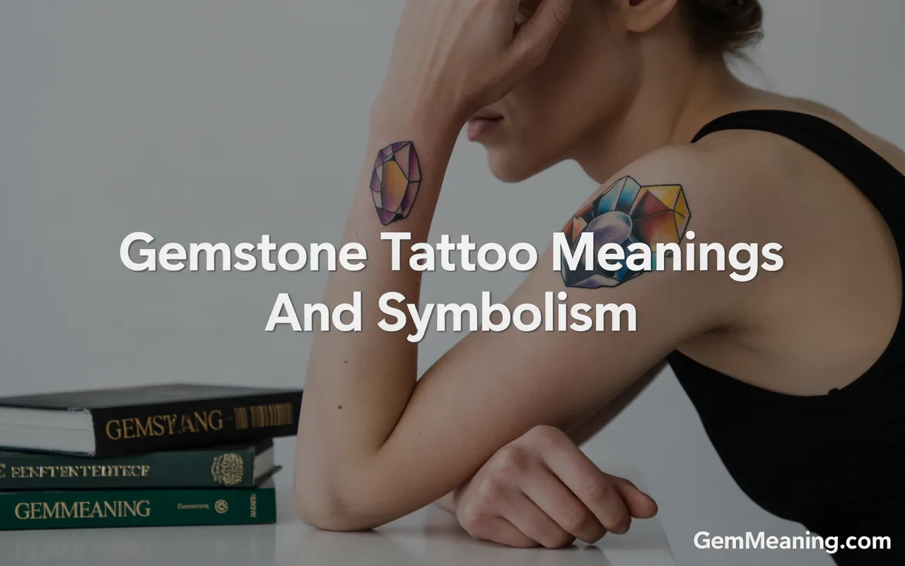 Gemstone Tattoo Meanings and Symbolism