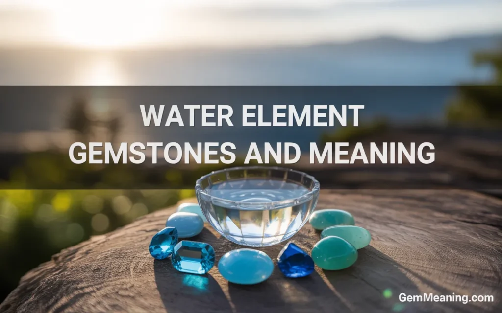 Water Element Gemstones and Meaning