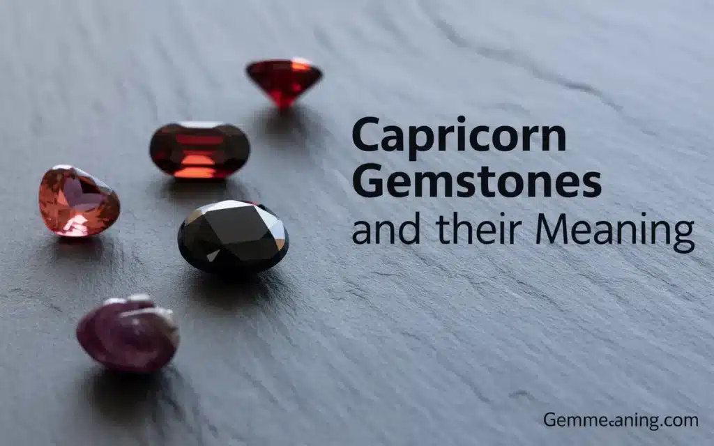 Capricorn Gemstones and Their Meaning