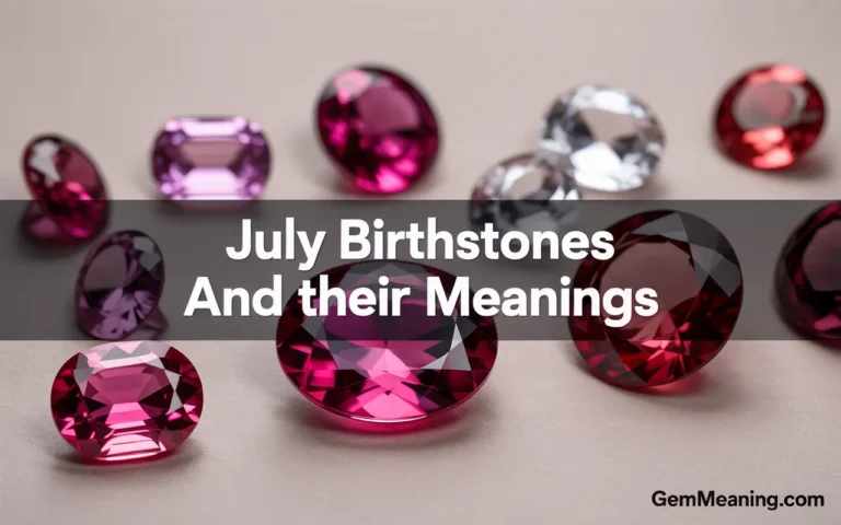 July Birthstones and Their Meanings