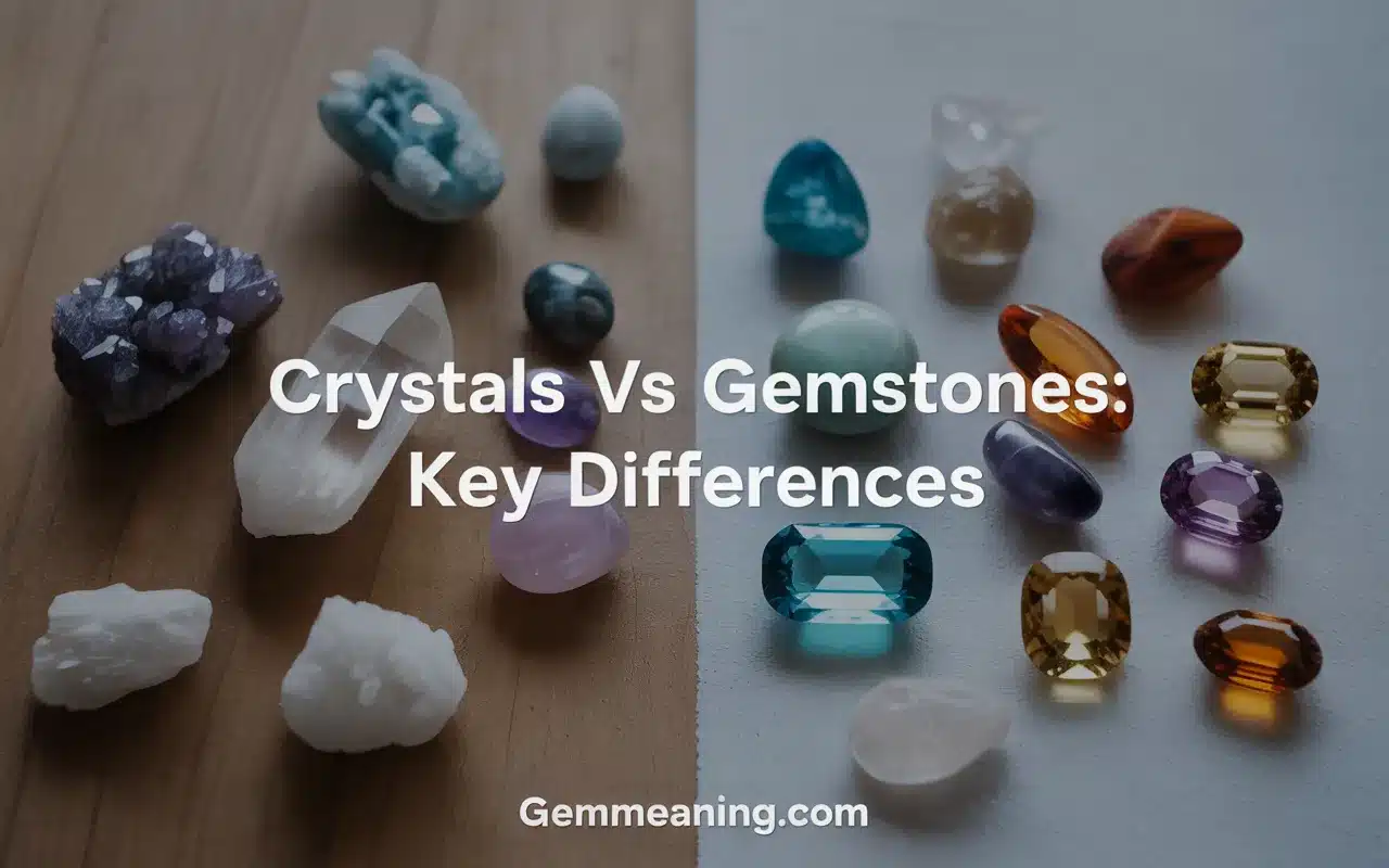 Crystals vs Gemstones: Key Differences
