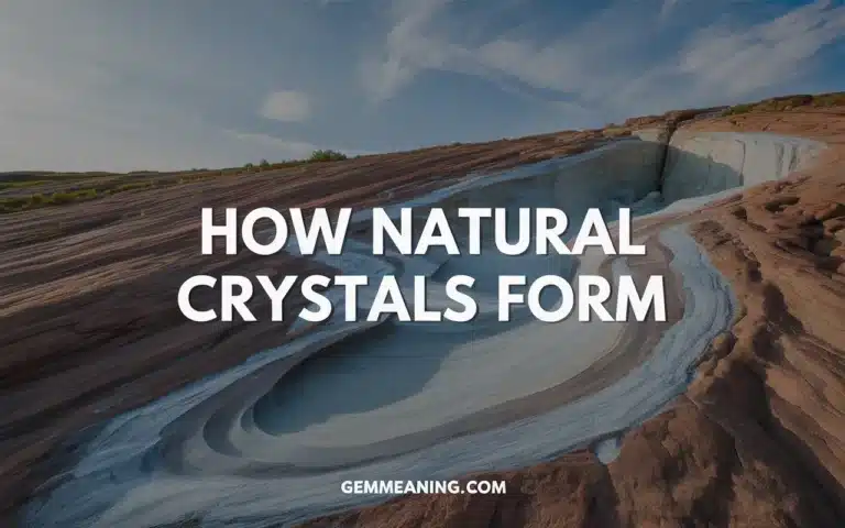 How Natural Crystals Form