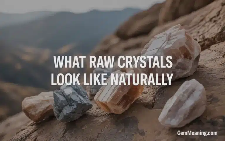What Raw Crystals Look Like Naturally
