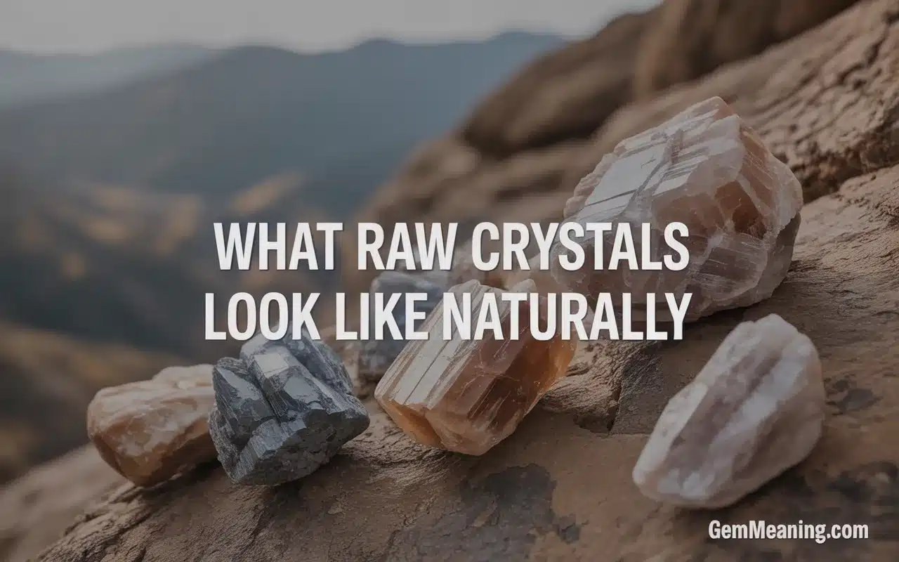 What Raw Crystals Look Like Naturally