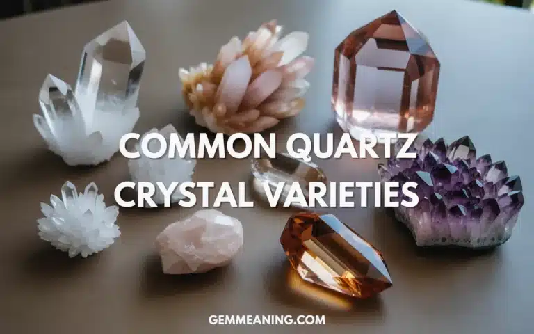 Common Quartz Crystal Varieties