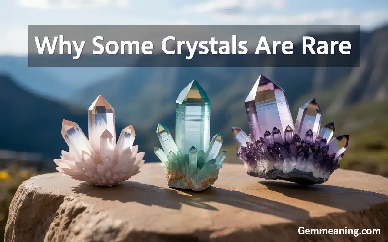Why Some Crystals Are Rare