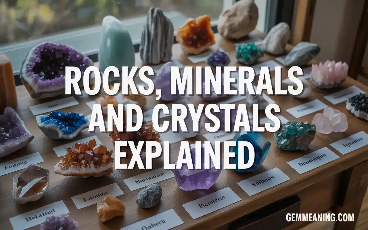 Rocks, Minerals, and Crystals Explained