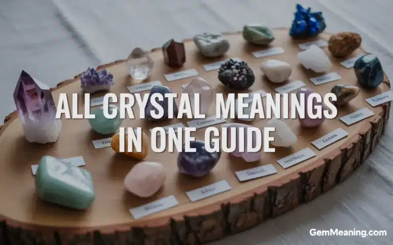 All Crystal Meanings in One Guide