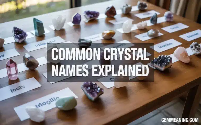 Common Crystal Names Explained