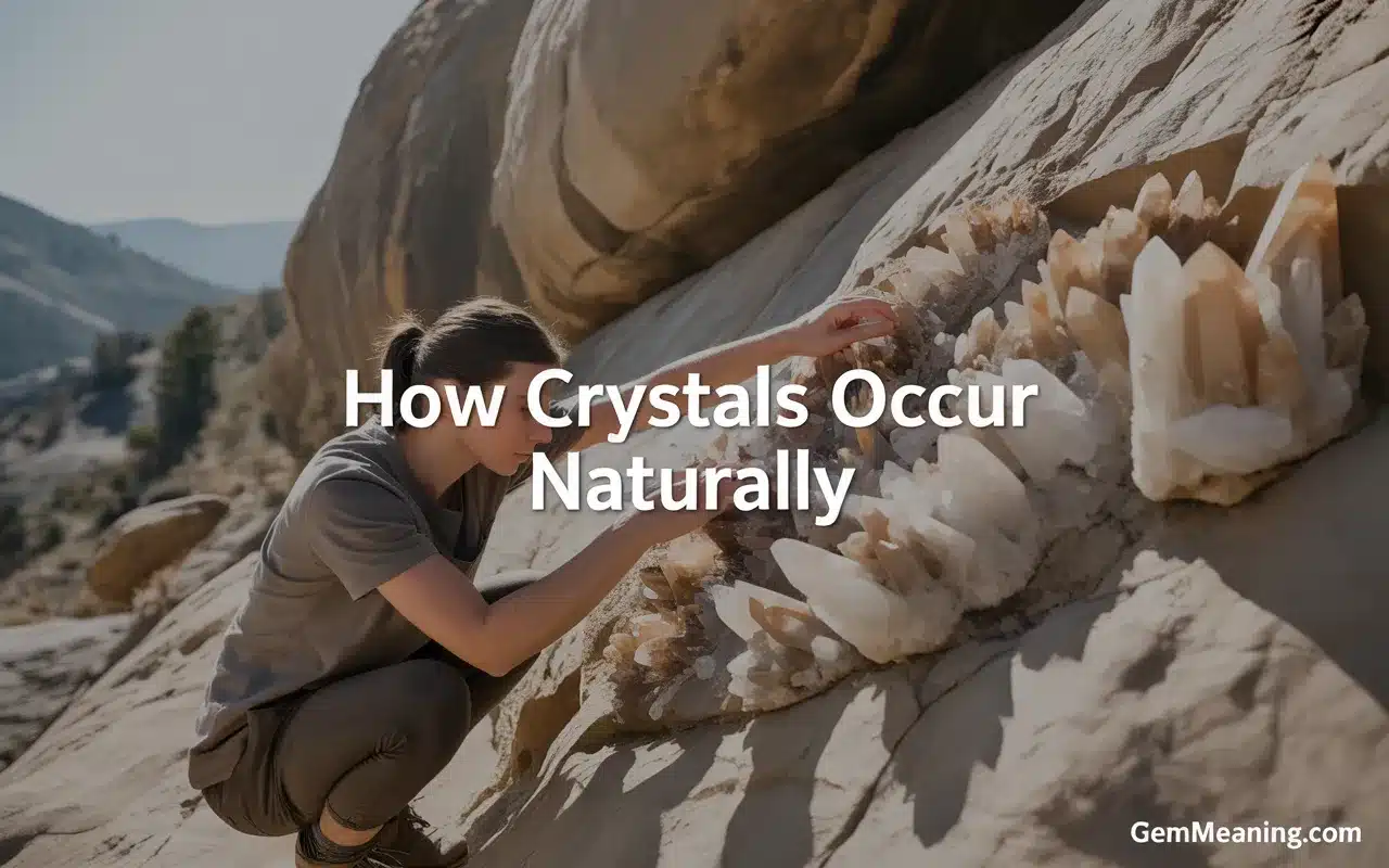How Crystals Occur Naturally