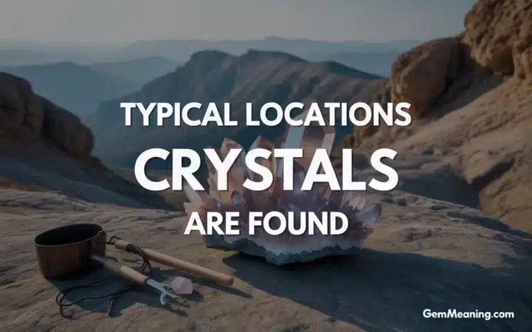 Typical Locations Crystals Are Found