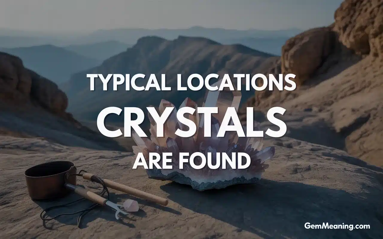 Typical Locations Crystals Are Found