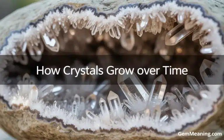 How Crystals Grow Over Time