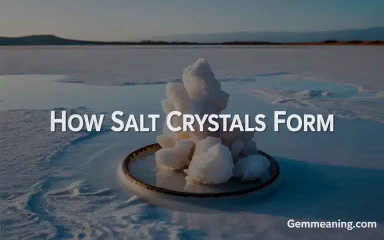 How Salt Crystals Form