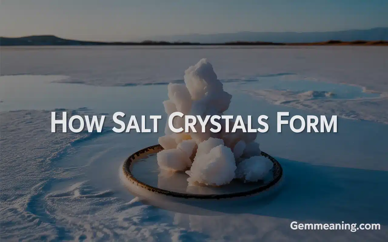 How Salt Crystals Form