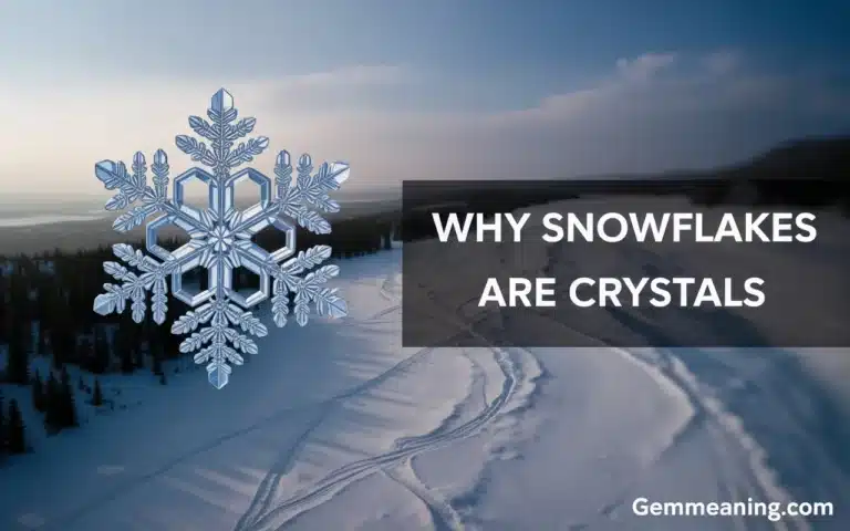 Why Snowflakes Are Crystals