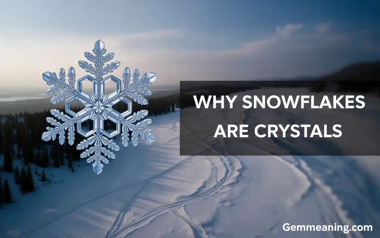 Why Snowflakes Are Crystals