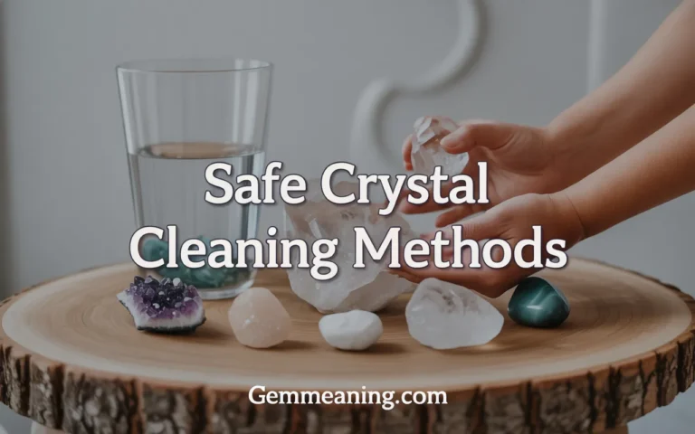 Safe Crystal Cleaning Methods