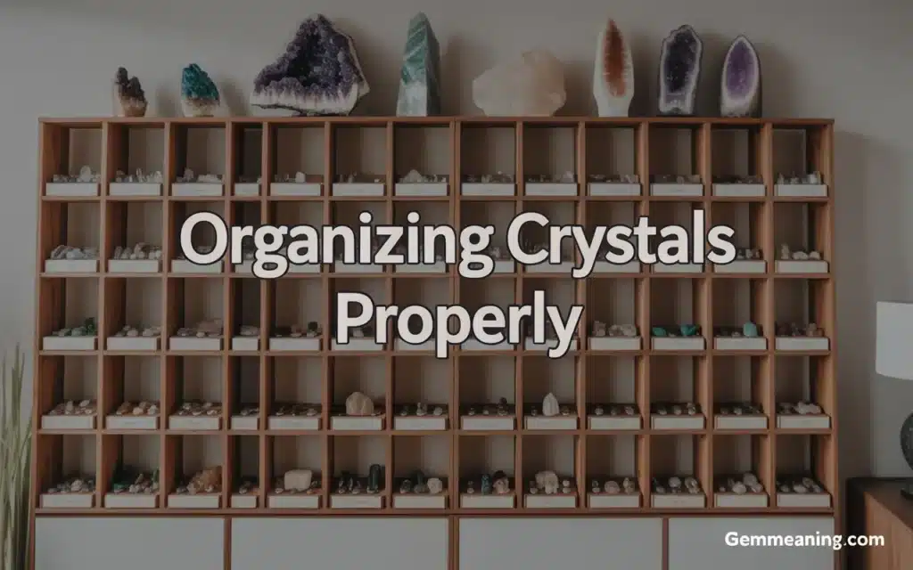 Organizing Crystals Properly