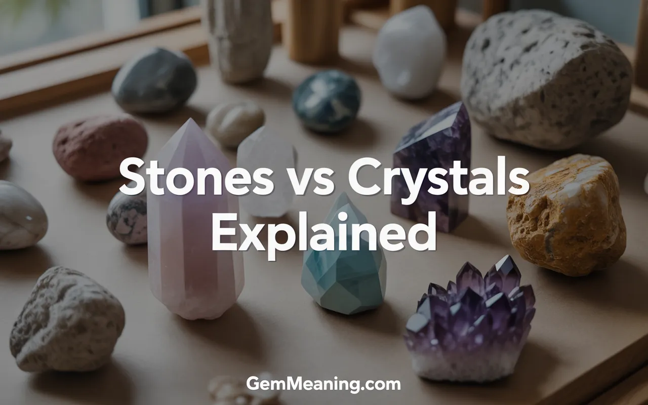 Stones vs Crystals Explained