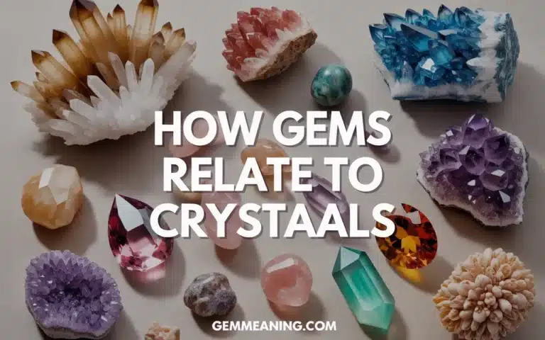 How Gems Relate to Crystals