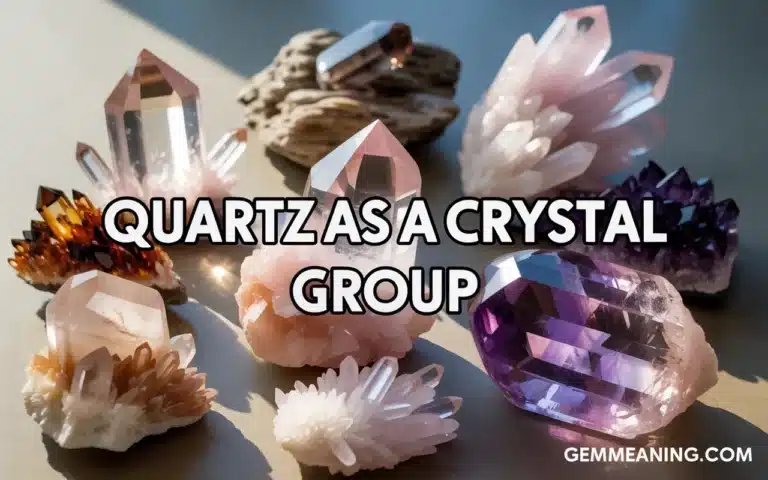 Quartz as a Crystal Group