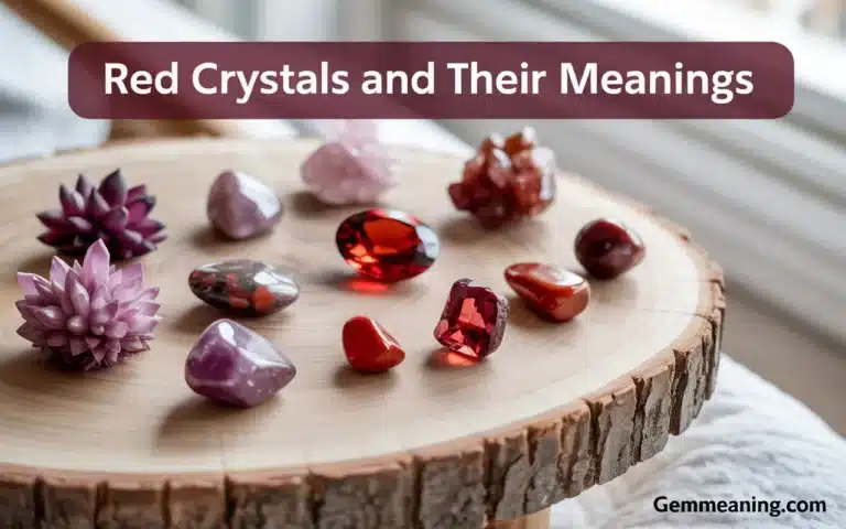 Red Crystals and Their Meanings