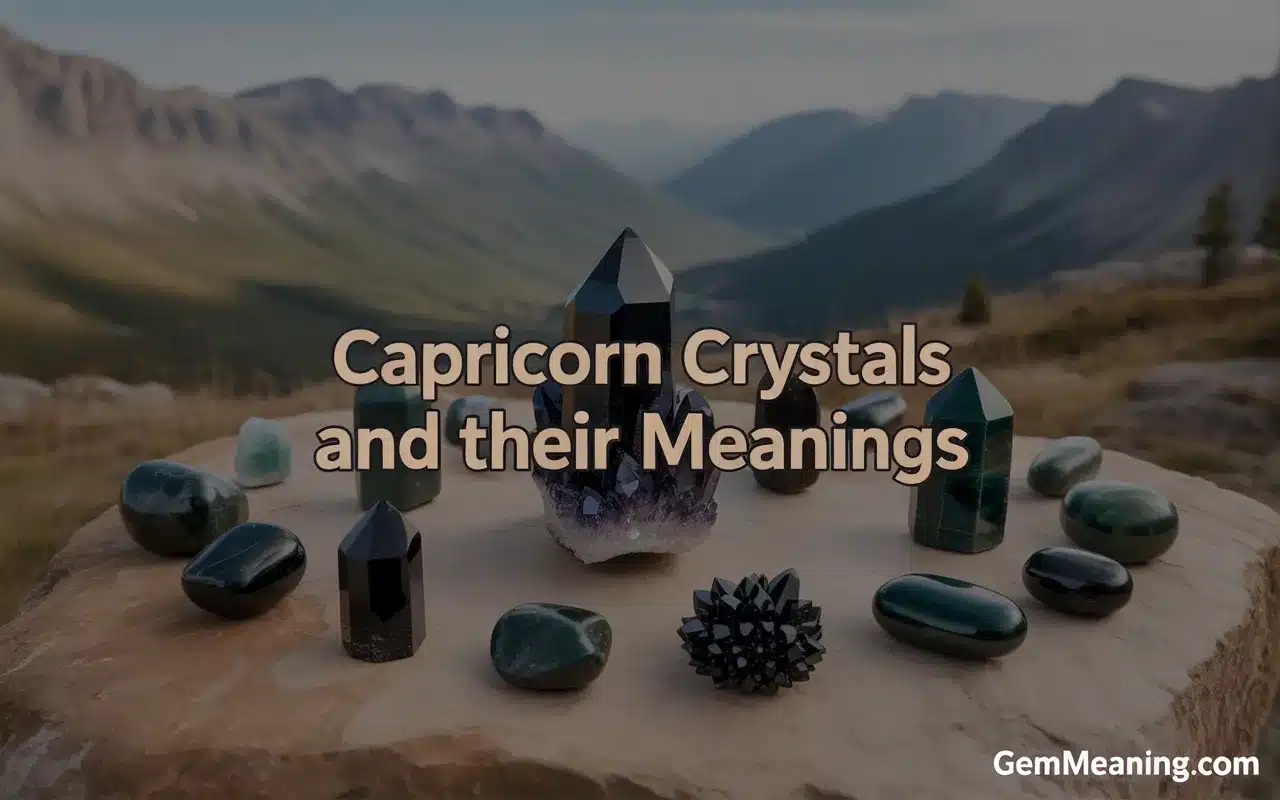 Capricorn Crystals and Their Meanings