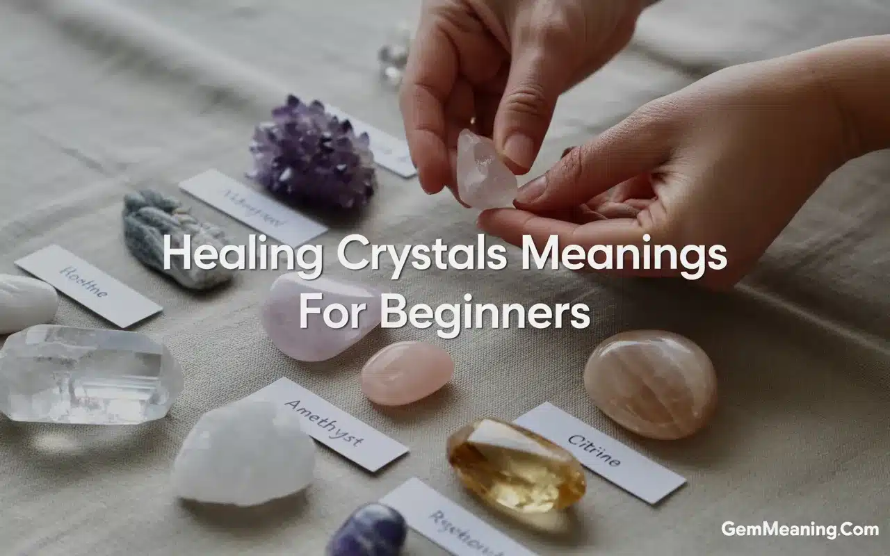 Healing Crystals Meanings for Beginners