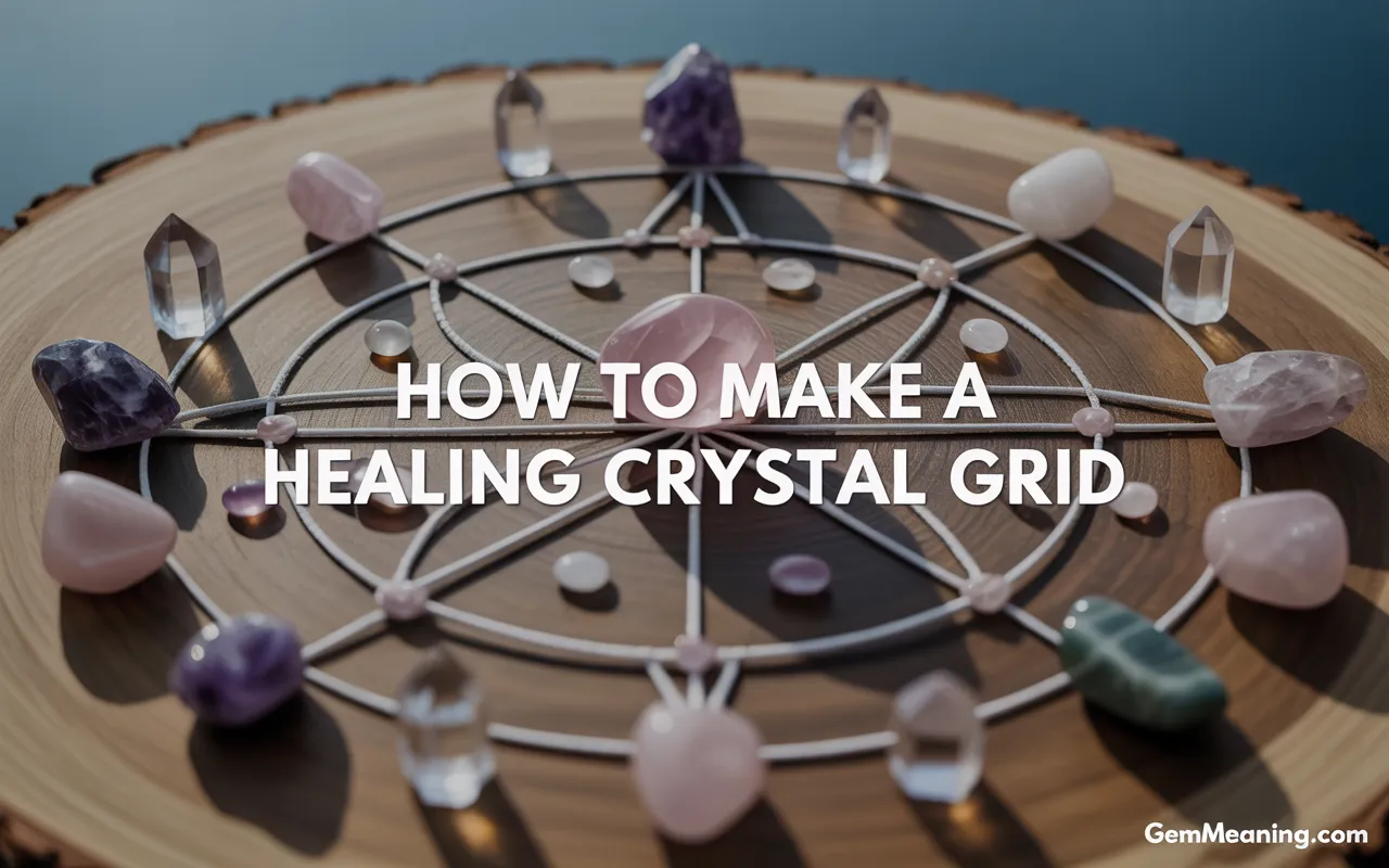 How to Make a Healing Crystal Grid