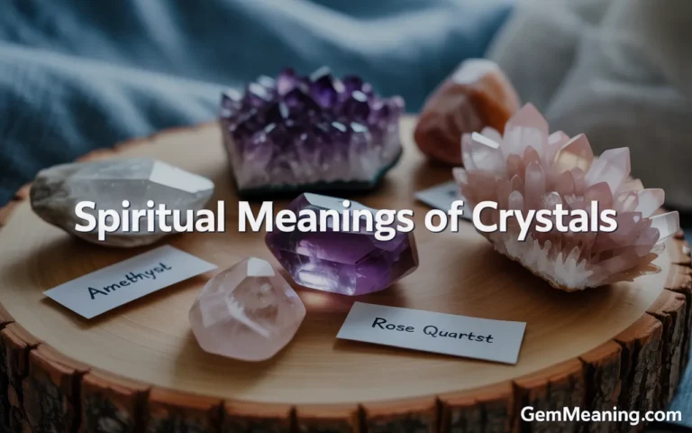 Spiritual Meanings of Crystals