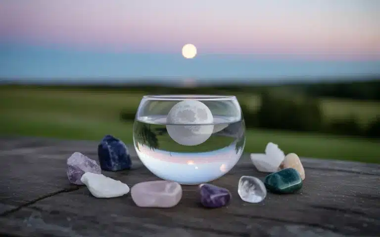 Crystal Healing with Moon Water