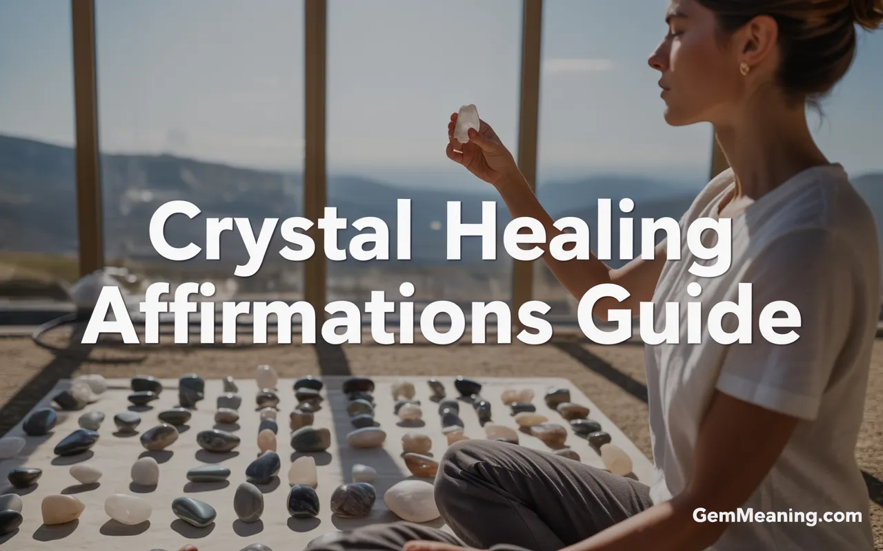 Crystal Healing Affirmations Guide
