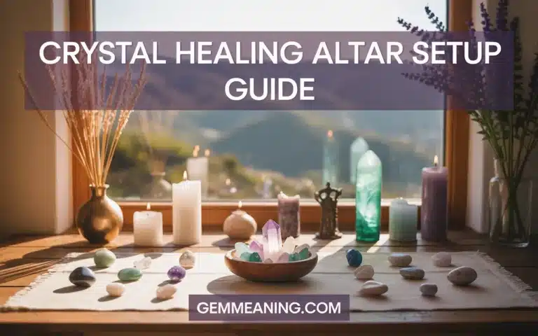 Crystal Healing Altar Setup Guide