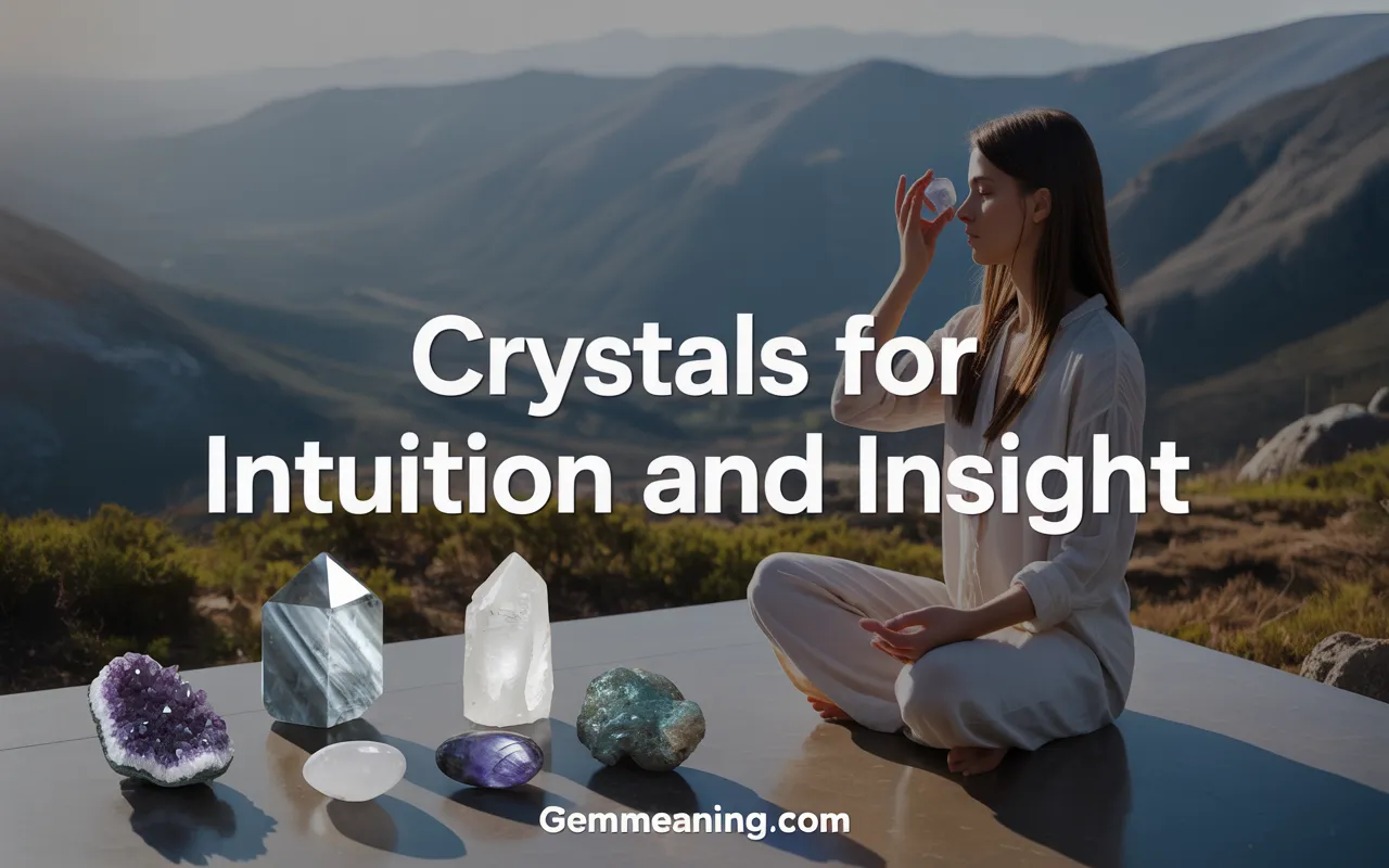Crystals for Intuition and Insight