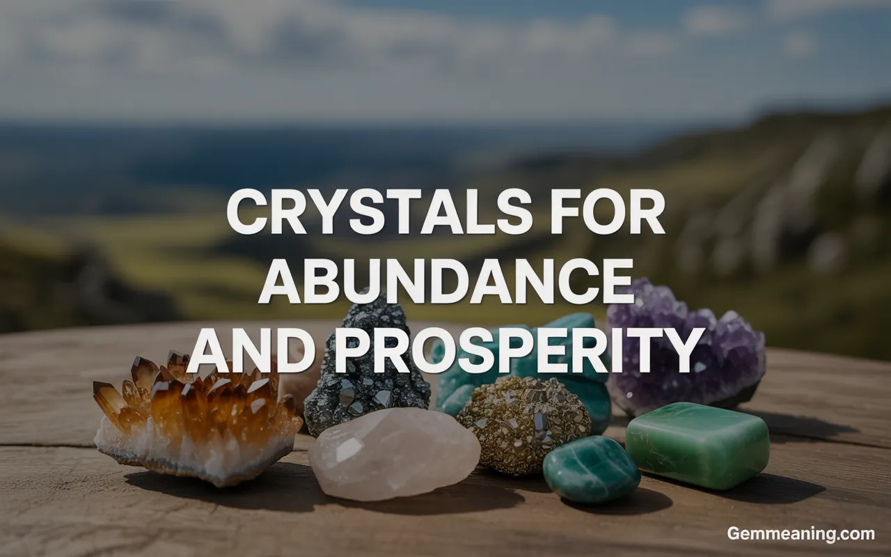Crystals for Abundance and Prosperity