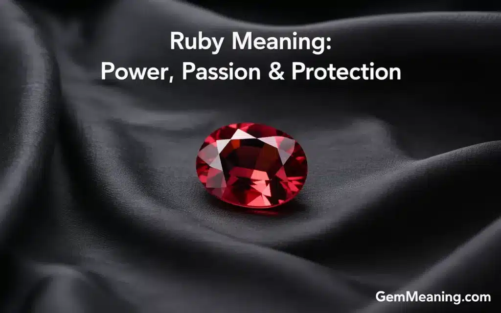 Ruby Meaning: Power, Passion & Protection