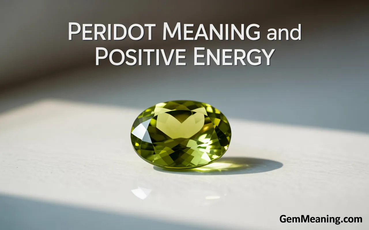 Peridot Meaning and Positive Energy