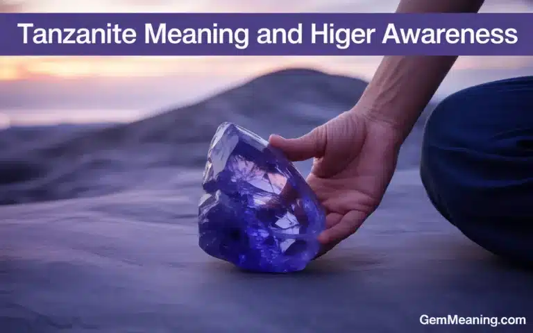 Tanzanite Meaning and Higher Awareness