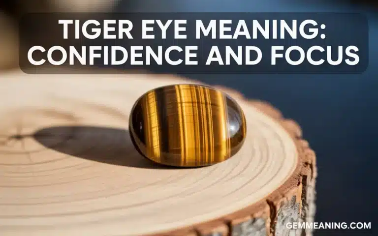 Tiger Eye Meaning: Confidence and Focus
