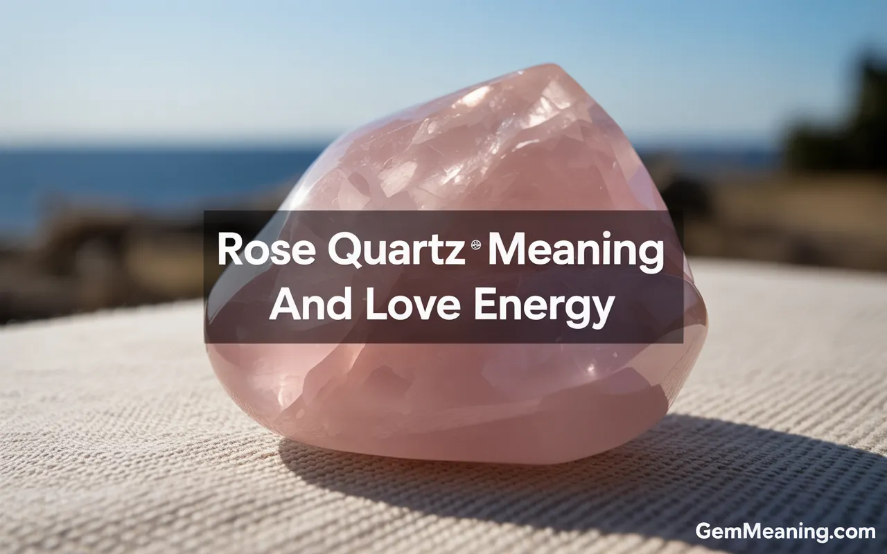 Rose Quartz Meaning and Love Energy