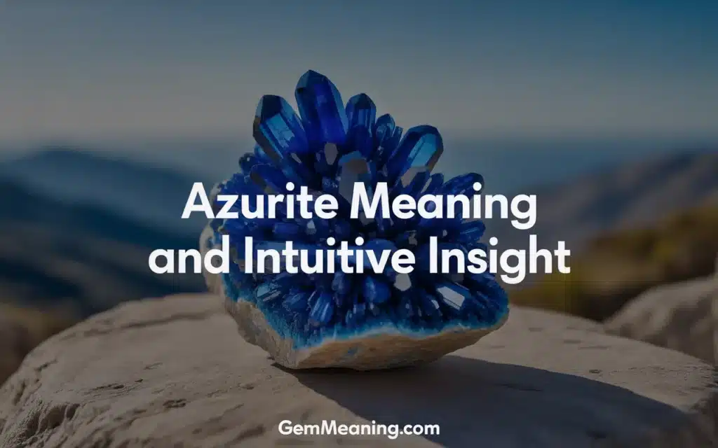 Azurite Meaning and Intuitive Insight