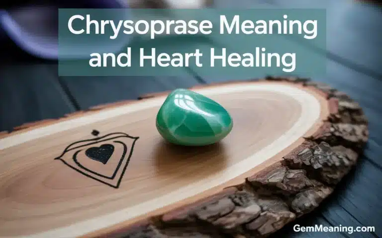 Chrysoprase Meaning and Heart Healing