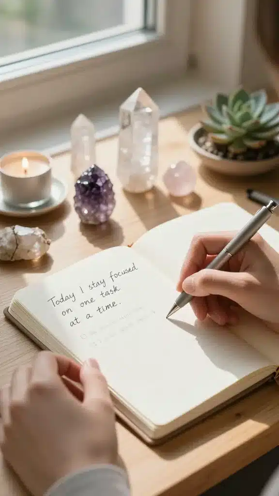 Intent-Setting Journal Entry