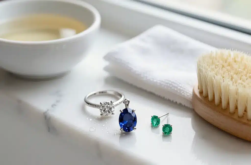 The Right Way to Clean Gemstone Jewelry at Home