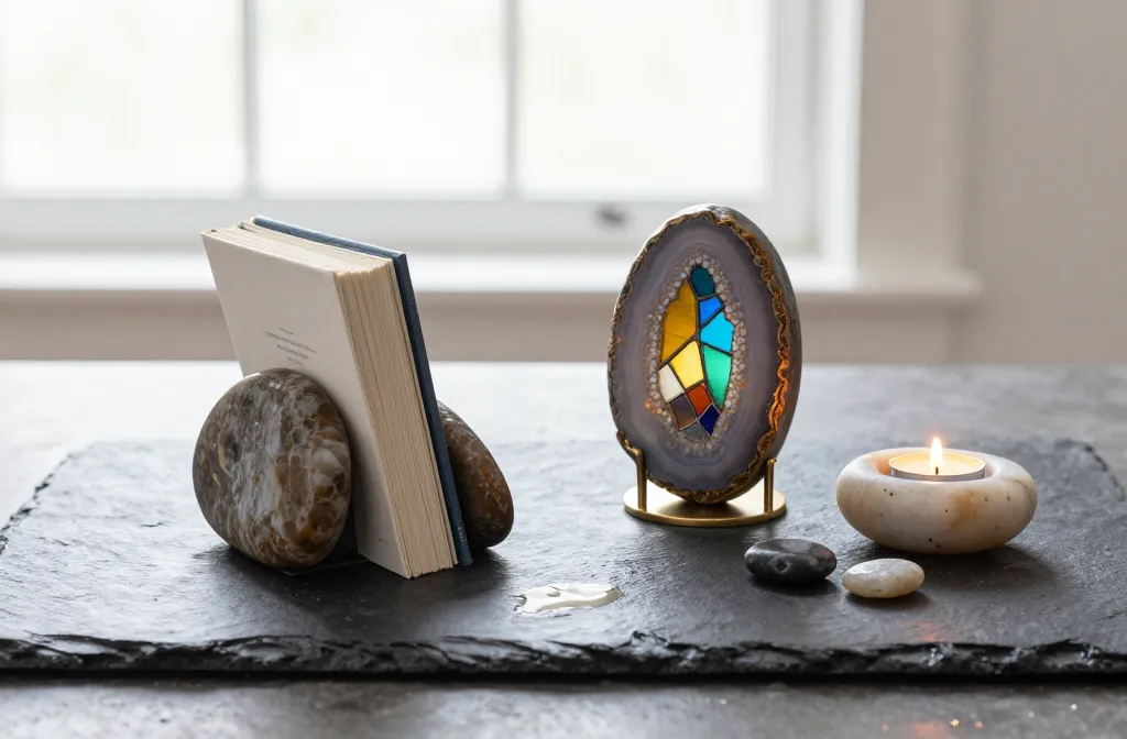 Ordinary Rocks Turned Into Beautiful Decor