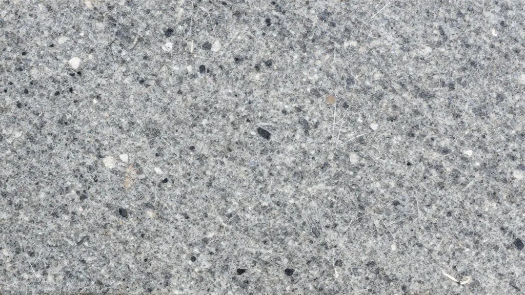 closeup polished granite slab showing mica flecks
