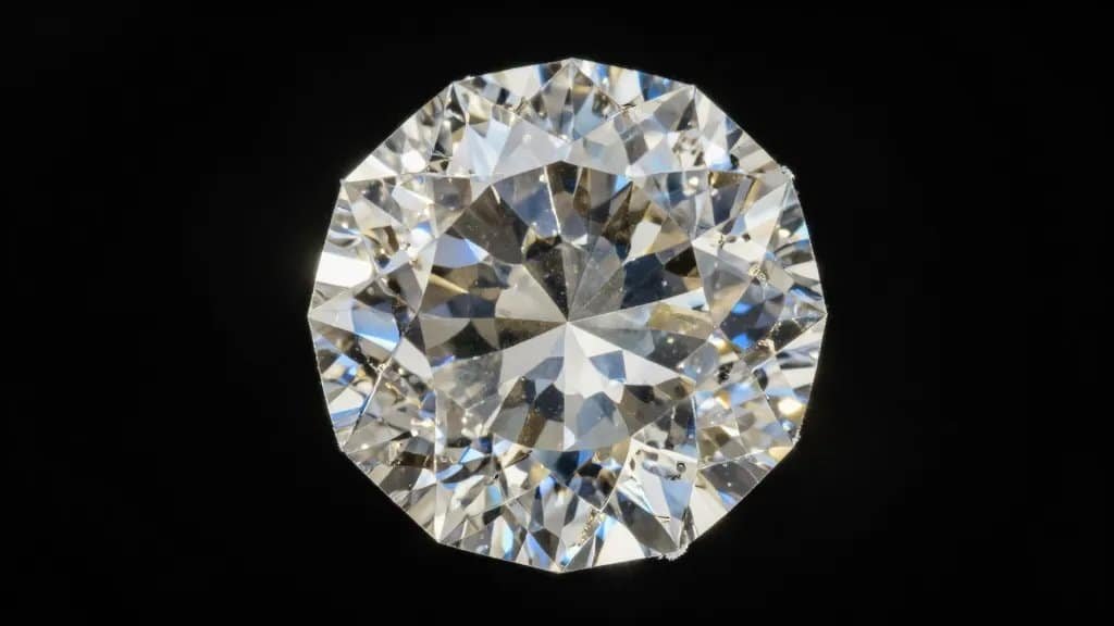 Single diamond inclusion from deep-mantle origin, extreme macro
